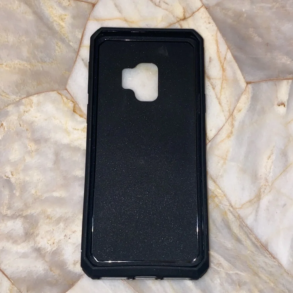 Vofolen‎ Rugged Card Holder Case Kickstand Samsung Galaxy S9 Plus Gunmetal Grey